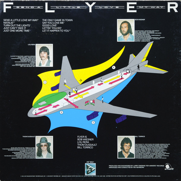 Flyer - Send A Little Love My Way | Infinity Records (INF 9021) - main Flyer - Send A Little Love My Way | Infinity Records (INF 9021) - main