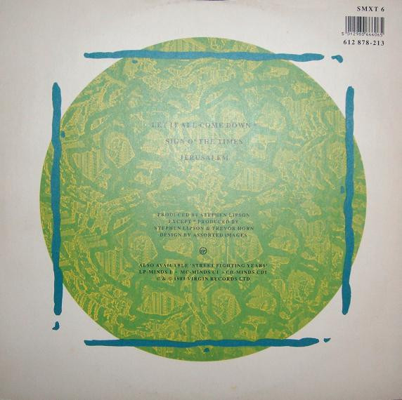 Simple Minds - The Amsterdam EP | Virgin (SMXT 6) - 2