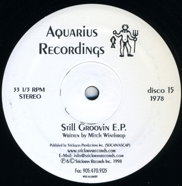 Mitch Winthrop - Still Groovin E.P. | Aquarius Recordings (disco 15)
