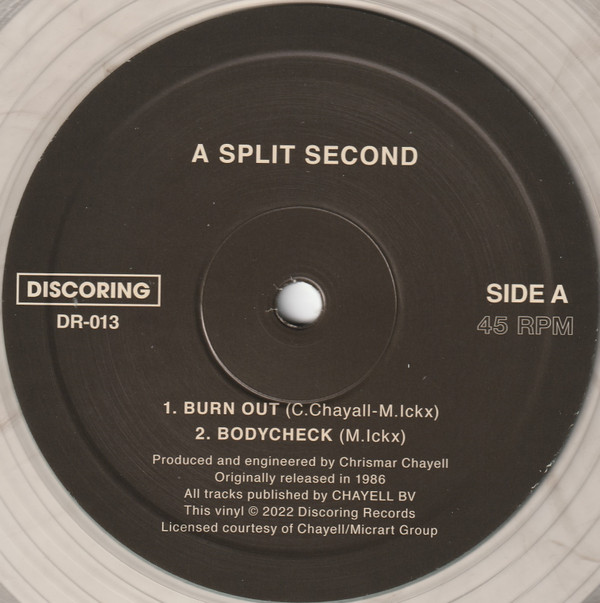 A Split - Second - A Split - Second | Discoring Records (DR-013) - 3 A Split - Second - A Split - Second | Discoring Records (DR-013) - 3