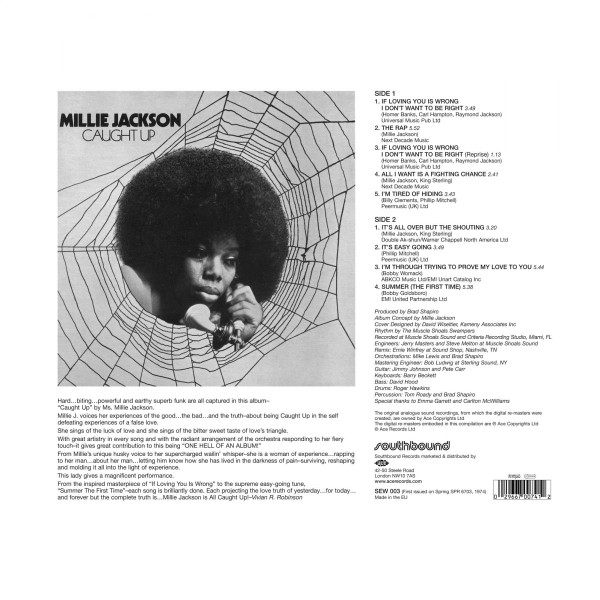 Millie Jackson - Caught Up | Southbound (SEW 003) - 2