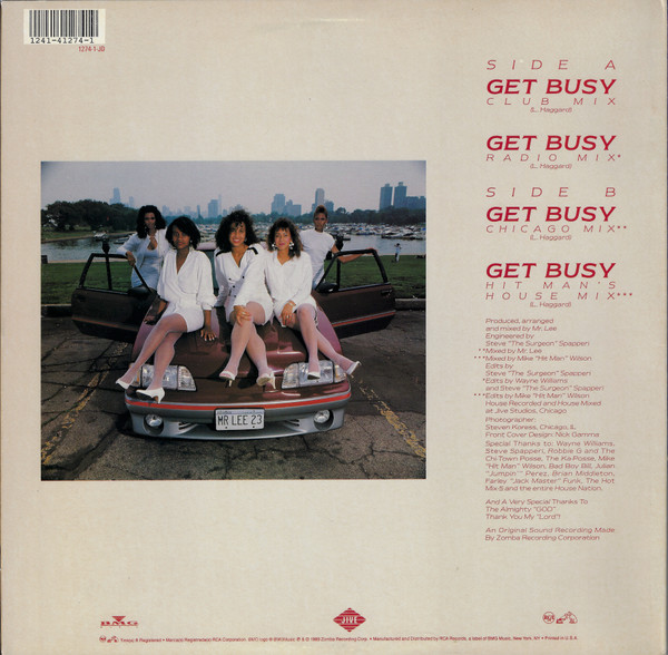 Mr. Lee - Get Busy | Jive (1274-1-JD) - 2