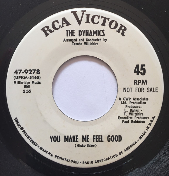 Zerben Hicks And The Dynamics - Lights Out | RCA Victor (47-9278) - 2