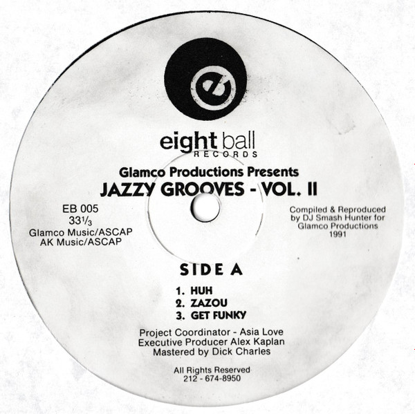 Glamco Productions - Jazzy Grooves Vol. II | Eightball Records (EB 005)