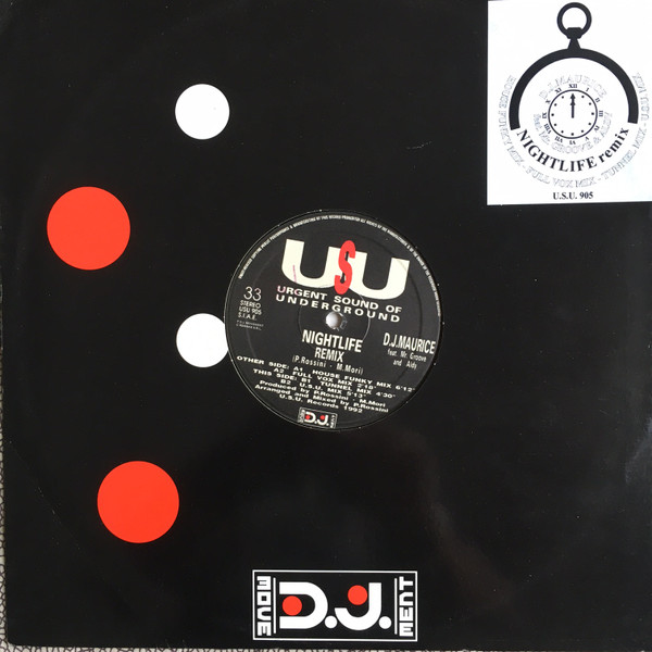 D.J. Maurice Feat. Mr. Groove And Aldy - Nightlife Remix | Urgent Sound Of Underground (USU 905)