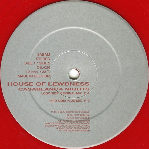 House Of Lewdness - Casablanca Nights | Oscillator (OS./026) - 3