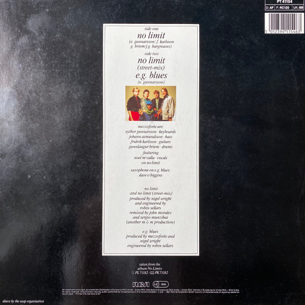 Mezzoforte - No Limit | RCA (PT 41154)