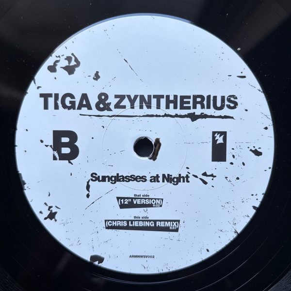 Tiga & Zyntherius - Sunglasses At Night | Armada (ARMNWSV002) - 4