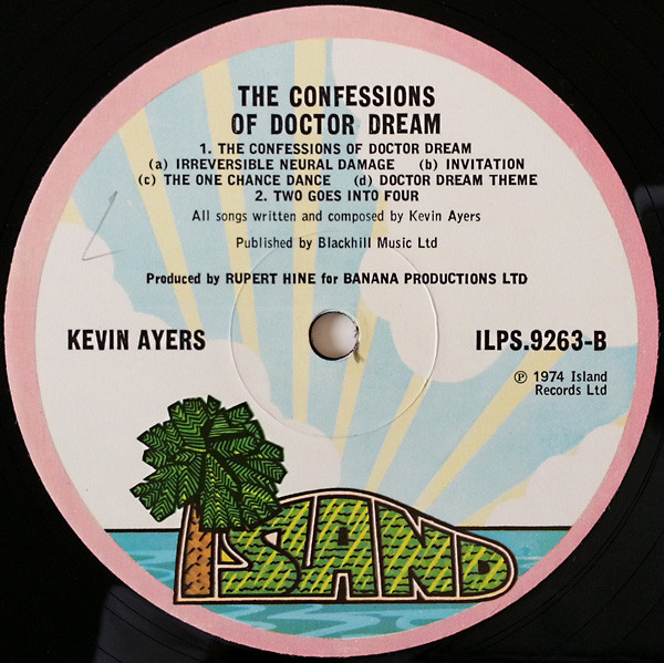 Kevin Ayers - The Confessions Of Dr. Dream And Other Stories | Island Records (ILPS 9263) - 4