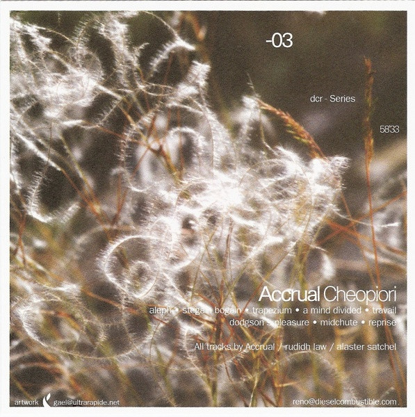 Accrual - Cheophiori | Diesel Combustible (DCR -03)