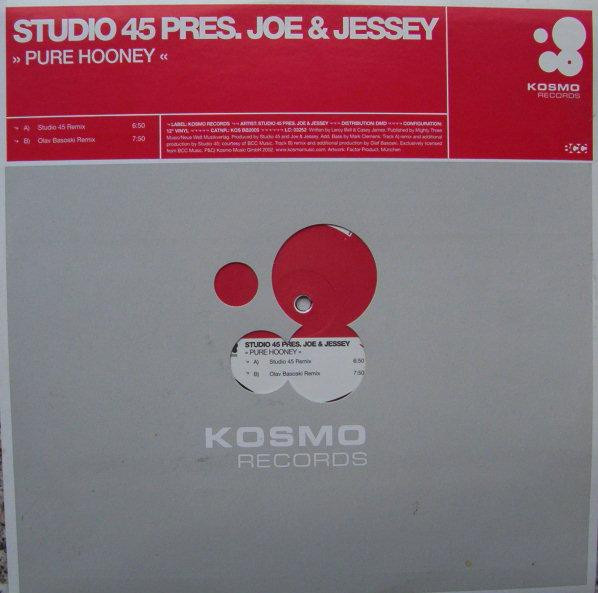 Studio 45 Pres. Joe & Jessey - Pure Hooney | Kosmo Records (KOS BB2005)