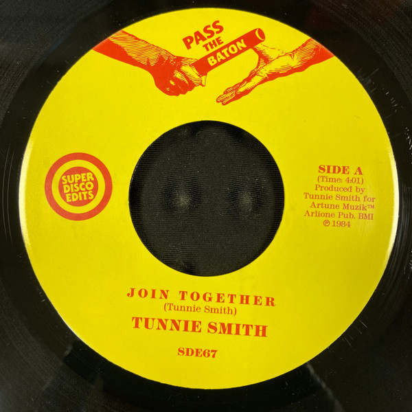 Tunnie Smith - Join Together / U And Me Together | Super Disco Edits (SDE67) - main