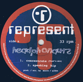 Headphonauts - Concentrate / Speaking Hip / Adverse | Represent (j.e.m. 003)