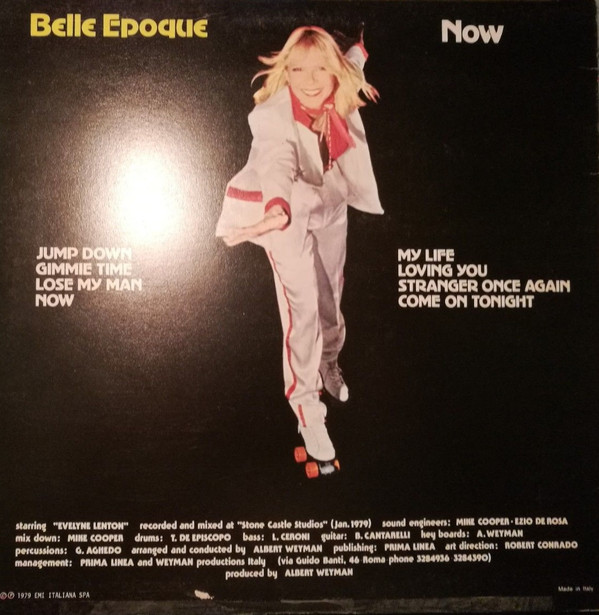 Belle Epoque - Now | EMI (3C 064 - 62519) - 2