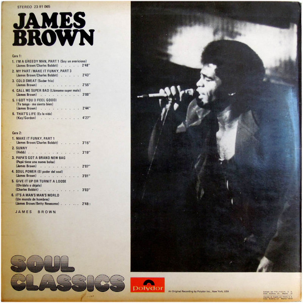 James Brown - Soul Classics | Polydor (23 91 065) - 2 James Brown - Soul Classics | Polydor (23 91 065) - 2