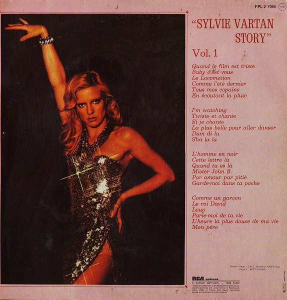 Sylvie Vartan - Sylvie Vartan Story - Vol. 1 | RCA Victor (FPL 2 7066) - 2