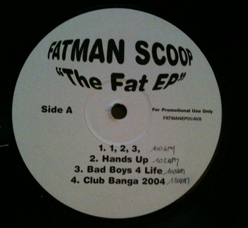 Fatman Scoop - The Fat EP | AV8 Records (FATMANEP01)