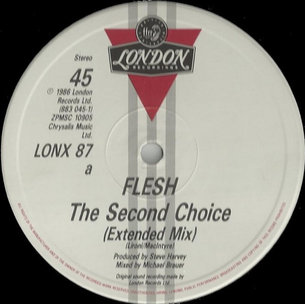 Flesh - The 2nd Choice | London Records (LONX 87) - 3