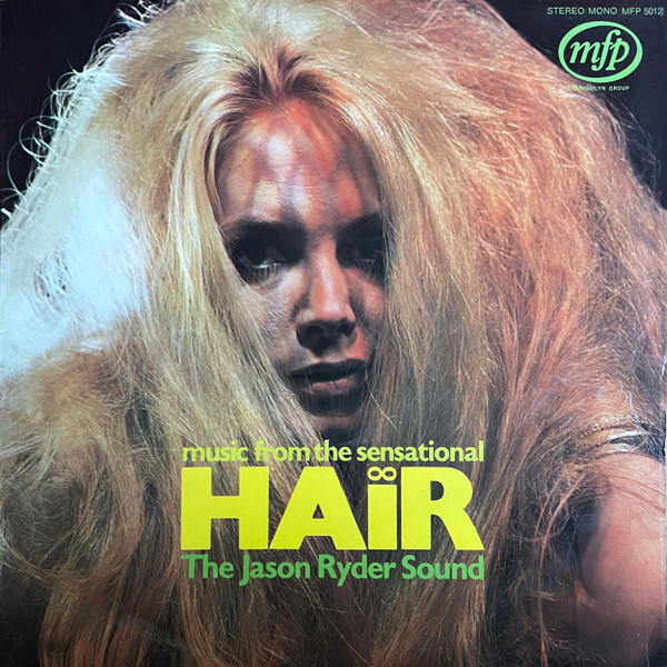 The Jason Ryder Sound - Music From The Sensational Hair | Music For Pleasure (MFP 5012) - main