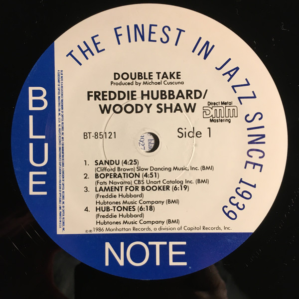 Freddie Hubbard / Woody Shaw - Double Take | Blue Note (BT85121) - 3