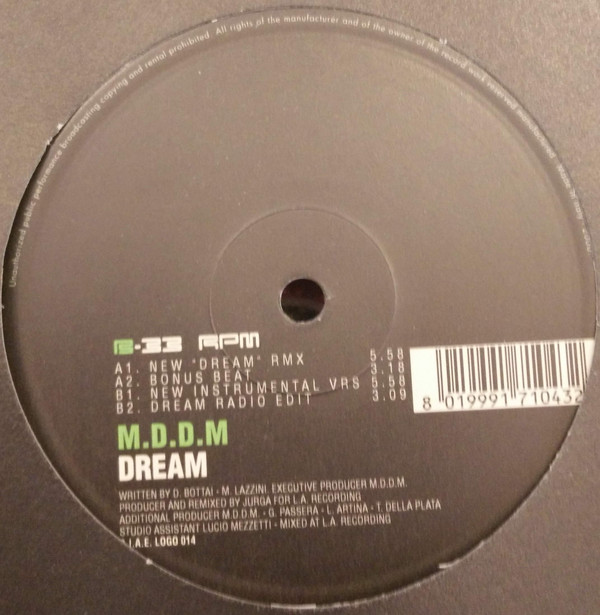M.D.D.M. - Dream | Logo Records (LOGO 014)