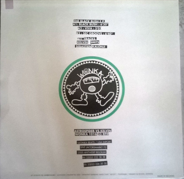 Astrospider vs. Kelvin - The Black Bush EP | Wonka Beats (WONKA 1016) - 4