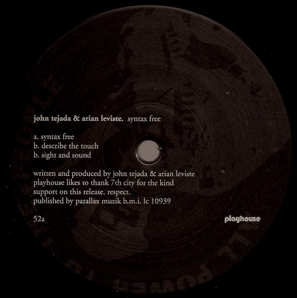 John Tejada & Arian Leviste - Syntax Free | Playhouse (nr. 52)