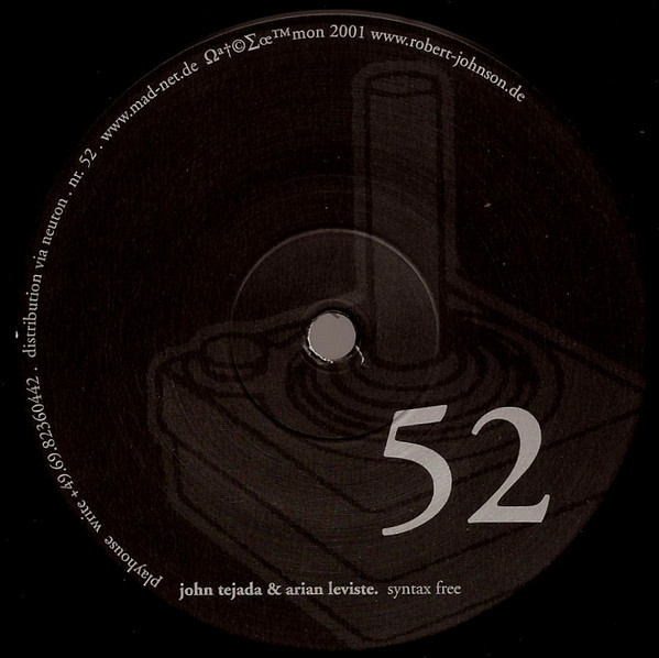 John Tejada & Arian Leviste - Syntax Free | Playhouse (nr. 52) - 2 John Tejada & Arian Leviste - Syntax Free | Playhouse (nr. 52) - 2