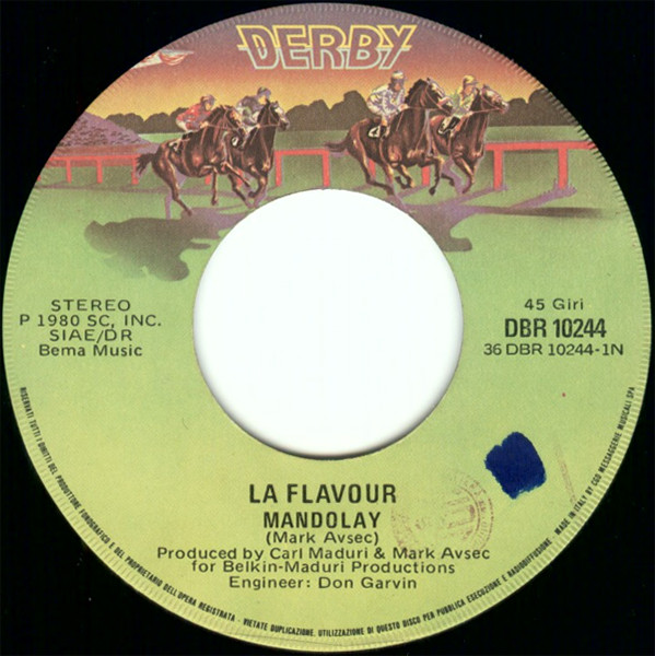 La Flavour - Mandolay / Midnight Confessions | Derby (DBR 10244) - 3
