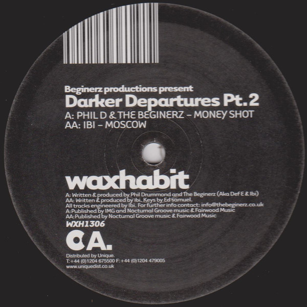 Phil D & The Beginerz / Ibi - Beginerz Productions Present Darker Departures Pt. 2 | Wax Habit (WXH1306)