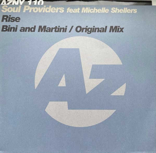 Soul Providers Feat Michelle Shellers - Rise (Bini And Martini / Original Mix) | Azuli Records (AZNY 110) - main