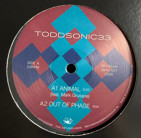 Toddsonic33 - Animal | Rush Hour Store Jams (RH-StoreJams031) - main Toddsonic33 - Animal | Rush Hour Store Jams (RH-StoreJams031) - main