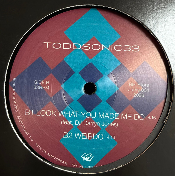Toddsonic33 - Animal | Rush Hour Store Jams (RH-StoreJams031) - 2 Toddsonic33 - Animal | Rush Hour Store Jams (RH-StoreJams031) - 2