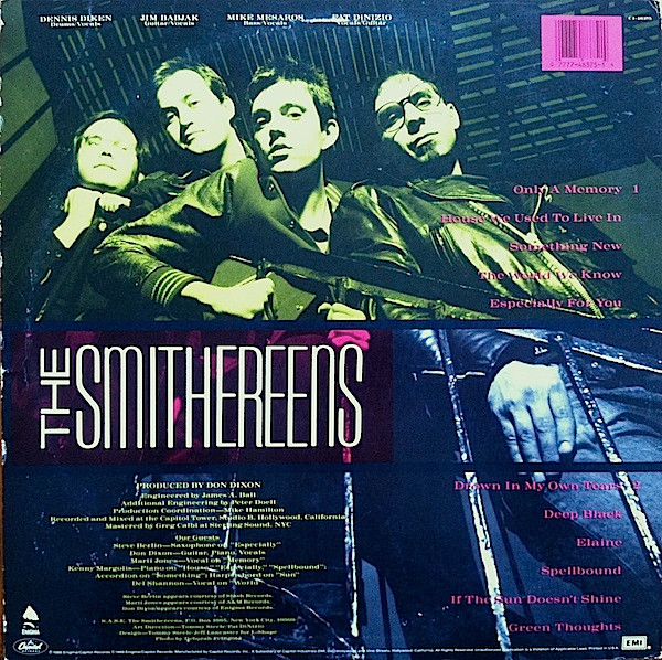 The Smithereens - Green Thoughts | Capitol Records (C1-48375) - 2 The Smithereens - Green Thoughts | Capitol Records (C1-48375) - 2