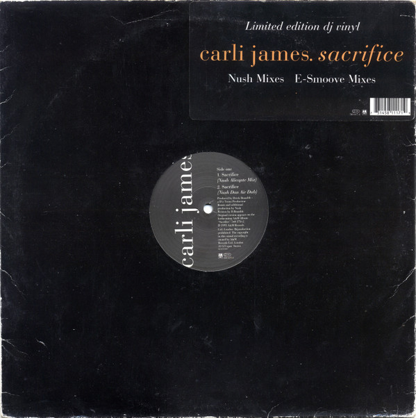 Carli James - Sacrifice | A&M Records (581 117-1) - main