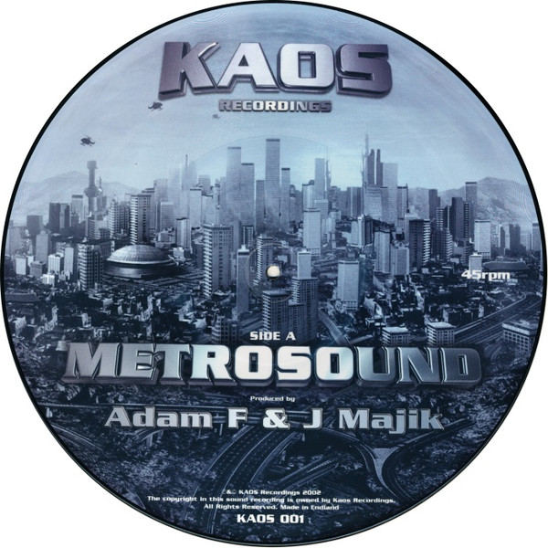 Adam F & J Majik - Metrosound | Kaos Recordings (KAOS 001)