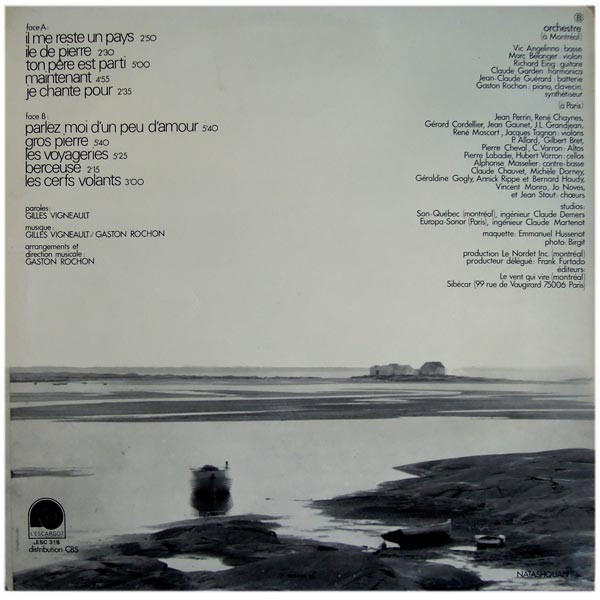 Gilles Vigneault - Pays Du Fond De Moi | L'Escargot (ESC 318) - 2