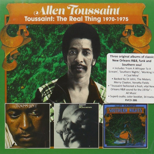 Allen Toussaint - Toussaint: The Real Thing (1970-75) | Raven Records (RVCD-386)