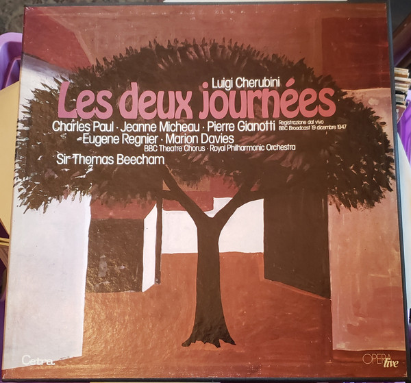 Luigi Cherubini - Les Deux Journees | Cetra (LO 49) - main