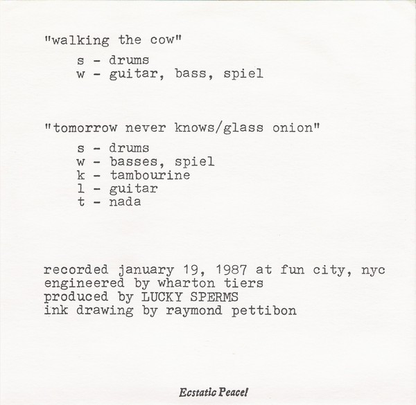 Lucky Sperms - The Man | Ecstatic Peace! (E #15) - 2