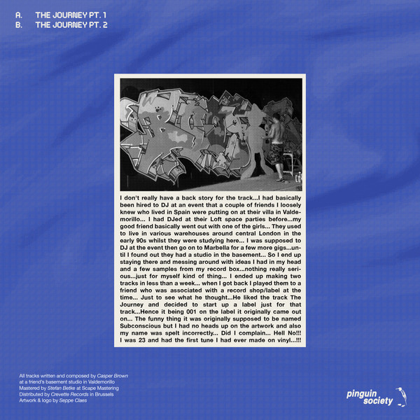 Caspa - The Journey | Pinguin Society Records (PSR002)