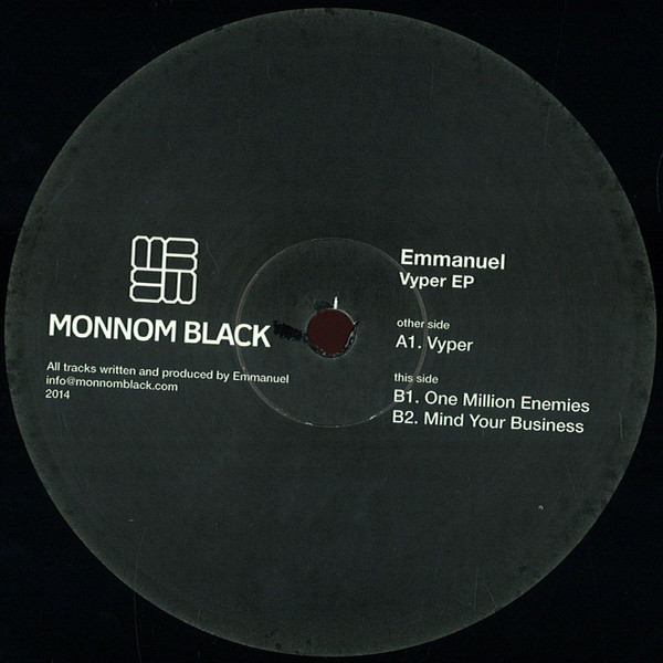 Emmanuel - Vyper EP | Monnom Black (MONNOM BLACK 004) - 2