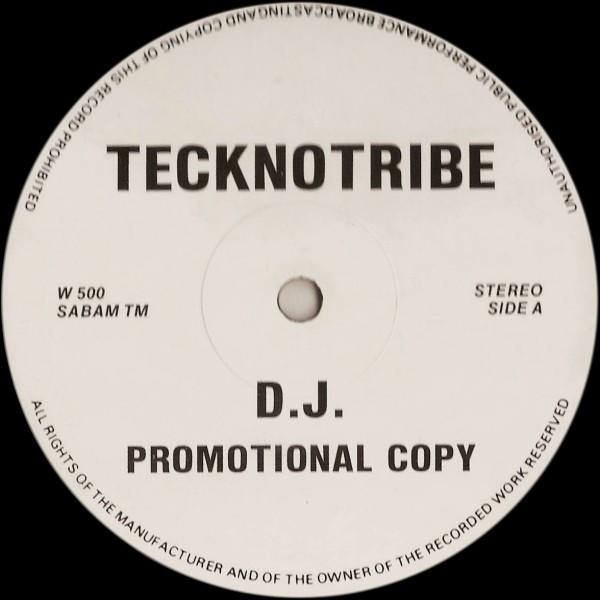 Tecknotribe - Untitled | R & S Records (W 500) Tecknotribe - Untitled | R & S Records (W 500)