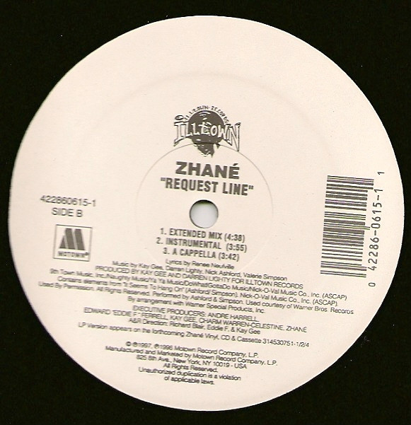 Zhané - Request Line | Motown (422860615-1)