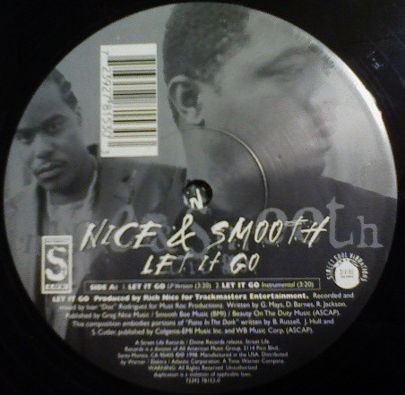 Nice & Smooth - Let It Go | Street Life Records (72392 78153-0)