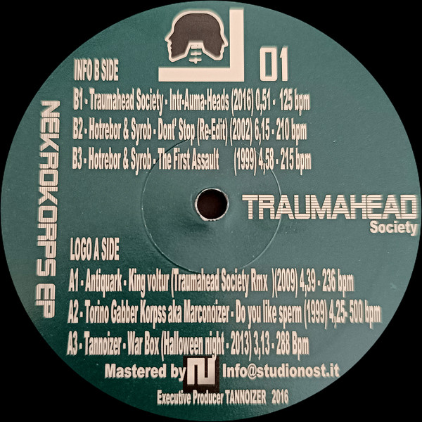 Various - Nekrokorps EP | Traumahead Society Records (THS-01) - 2