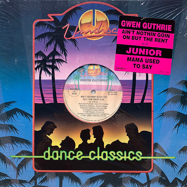 Gwen Guthrie / Junior - Ain't Nothin' Goin' On But The Rent / Mama Used To Say | Unidisc (SPEC-1596)