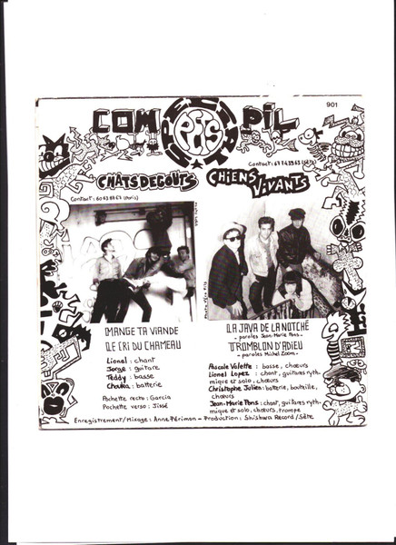 Les Chiens Vivants / Chats Degouts - Les Chiens Vivants / Chats Degouts | Shishwa Records (CHECH ON 03) - 2