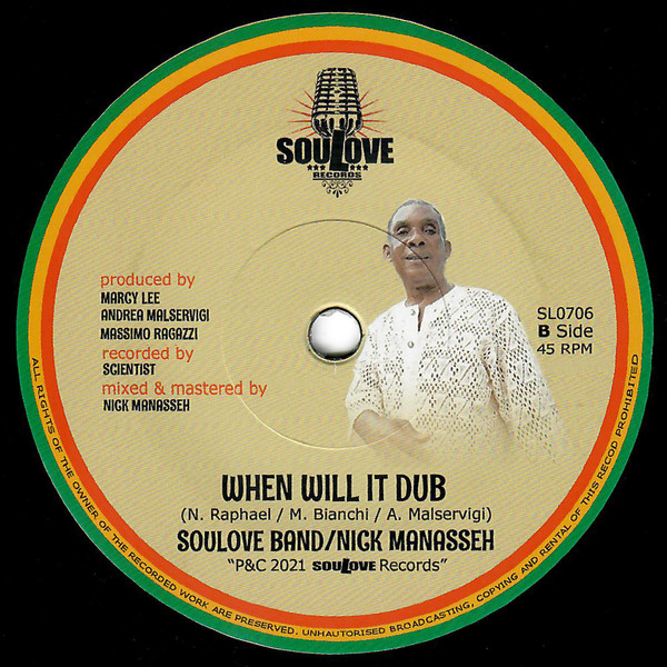Ken Boothe  &  Soulove Band  &  Nick Manasseh - When Will It End | SouLove Records (SL0706) - 2