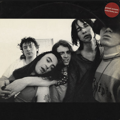 Primal Scream - Rocks / Funky Jam | Creation Records (cre 129t)